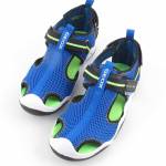 GEOX J1530A WADER 00014 C4382 niebieskie zielone sandały młodzieżowe *JP*