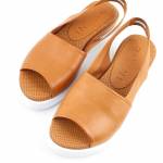 RAVINI 6013 brązowe sandały damskie