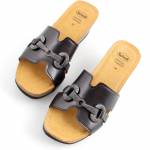 SCHOLL CAMOGLI MED czarne klapki damskie wl25 MF320431004