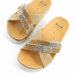 SCHOLL LA SERENA STRAP MED MF323101056 sand klapki damskie wl25