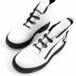 SERGIO LEONE BT 25200-S białe botki damskie jz25