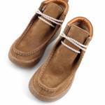 RAVINI 241520 brązowe trzewiki damskie jz25