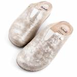SCHOLL INVERNESS MED beige beżowe pantofle damskie jz25 MF325151002