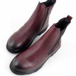 TAMARIS 25422-45 537 MERLOT bordowe botki damskie jz25