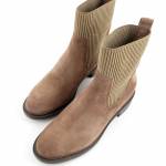 RYŁKO U2VN2_5IM beżowe botki damskie jz25