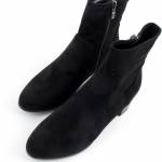 CAPRICE 25316-41 czarne botki damskie STRETCH jz25