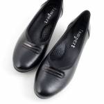 LAMPERT 10225253D01K czarne czółenka damskie wl26 tęgość G