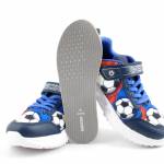 GEOX J45DZB 02ACE ASSISTER C4226 granatowe półbuty chłopięce wl26