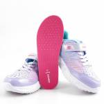 GEOX J65E9A 0ASPV ASSISTER C8888 różowe fioletowe półbuty dziewczęce wl26