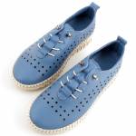 SOKOLSKI OG 4001 BLUE niebieskie półbutydamskie wl26