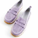 SERGIO LEONE SP-009 fioletowe mokasyny damskie wl26