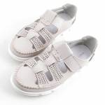 SERGIO LEONE SP-004 szare półbuty damskie wl26