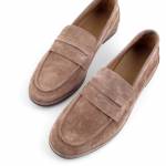 RAVINI 060 100500110 ciemno beżowe półbuty damskie wl26