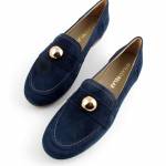 RYLKO R1R83_A_7GV granatowe mokasyny damskie wl26