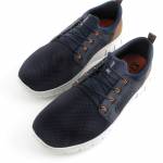 RIEKER B7796-14 G1/2 granatowe półbuty męskie wl26