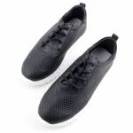 SERGIO LEONE SP-011 czarne białe półbutydamskie wl26