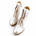 MACIEJKA 07322-25 złote trzewiki damskie wl26