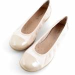 CAPRICE 22152-42 336 SAND COMB złote balerinki damskie wl26