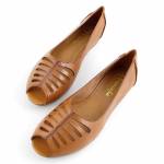MACIEJKA P7541-29 rude balerinki damskie wl26