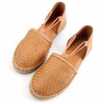 RAVINI 0171 brązowe sandały damskie wl26