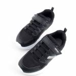 GEOX J55GBA 0BC14 SPRINTYE C9999 czarne półbuty chłopięce wl26