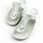 SCHOLL BAHIA FLIP-FLOP MED MF007443902 pistacjowe japonki damskie wl26