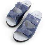 SCHOLL ANTONIA ELASTIC MED MF00231007 granatowe klapki damskie wl26 tęgość