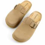 INBLU ED000024 piaskowe klapki damskie wl26