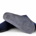 SCHOLL ELIO 24 MED MF317331018 granatowe pantofle męskie jz26