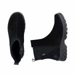RIEKER Z7269-00 TEX czarne botki damskie jz26