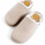 TONI PONS MOSUL-BD beżowe pantofle damskie jz25