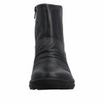 RIEKER Z0066-00 czarne botki damskie jz26
