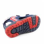 GEOX B620FB C0735 MULTY NAVY/RED SANDAŁY *KP*