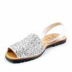 AVARCA 275 GLI-1 plata srebrne sandały hiszpańskie brokat espana *dl*