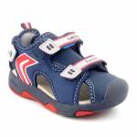 GEOX B620FB C0735 MULTY NAVY/RED SANDAŁY *KP*