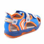 GEOX B620FB C0685 ROYAL/ORANGE SANDAŁY *KP*