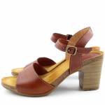 SPK 17060/B brązowe sandały damskie