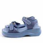 AZALEIA 18451 niebieskie sandały damskie JEANS BLUE 198040 wl24