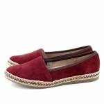 RYŁKO 1MMT6 BORDOWE ESPADRYLE *DP*