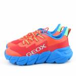 GEOX J46N1A 0149J C0540 FLEXYPER czerwone niebieskie sneakersy chłopięce wl25