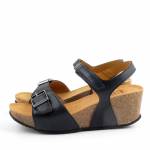 SCHOLL RAVELLO 2 STRAPS MED czarne sandały damskie wl25 MF320461004