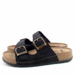 SCHOLL BORA MALAREN MED czarne klapki damskie damskie MF318991004 wl25