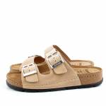 SCHOLL BORA MALAREN MED beige beżowe klapki damskie damskie MF318991002 wl25
