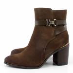 SERGIO LEONE BT 25384-S khaki botki damskie jz25