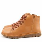 RAVINI 23661 SILVER TABA brązowe trzewiki damskie jz25