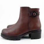 SOKOLSKI SAR Z25-341 brązowe botki damskie jz25