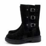 SERGIO LEONE BT 25517-S czarne kozaki damskie jz25