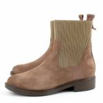 RYŁKO U2VN2_5IM beżowe botki damskie jz25