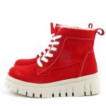 FILIPPO DBT7267 RD czerwone trzewiki damskie jz25