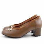 LAMPERT 18623255XF951R brązowe czółenka damskie wl26 tęgość G